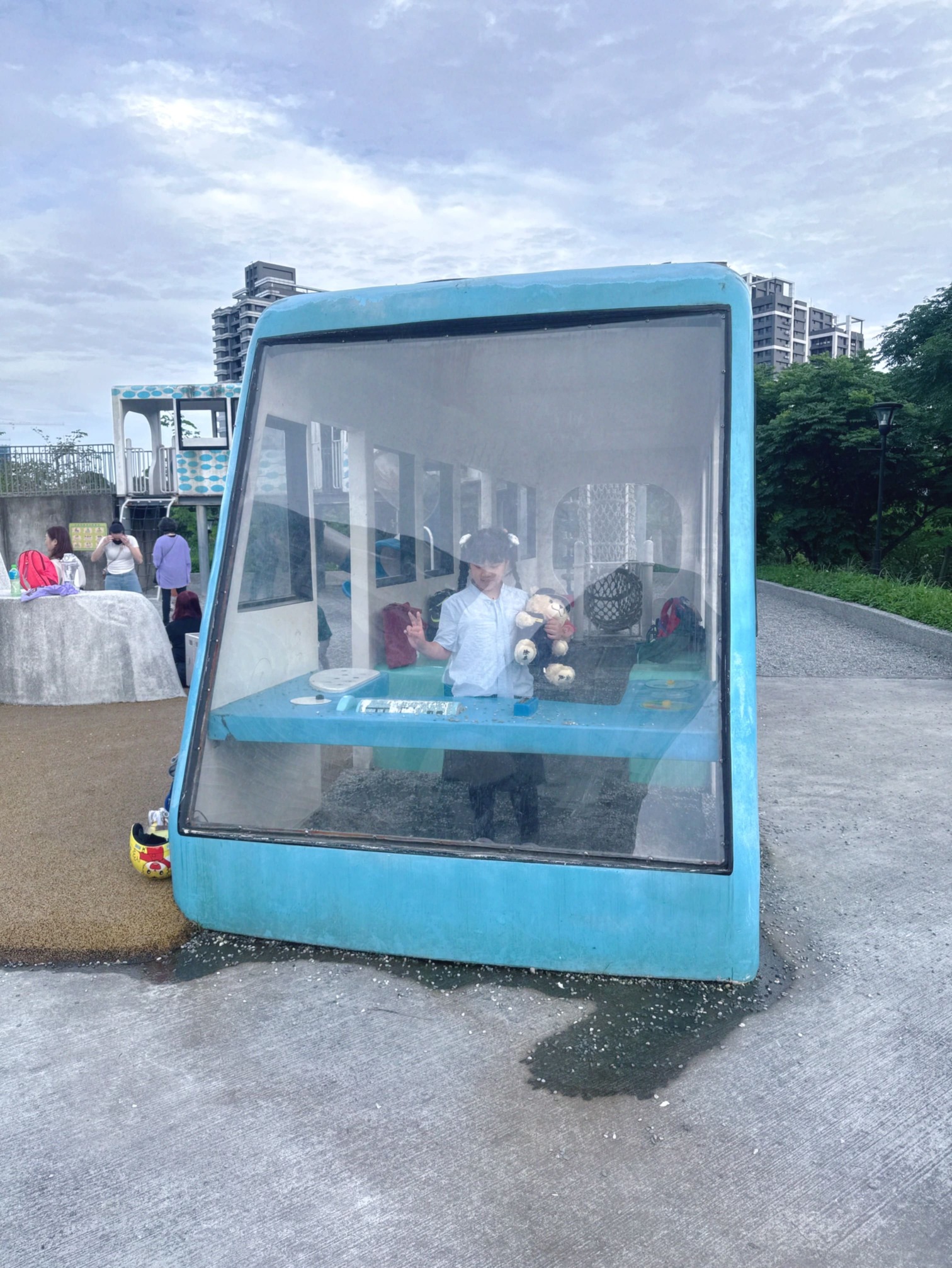 🚇【淡水景點推薦】親子經典必訪、超好拍又好玩的「輕軌造型主題公園」✨